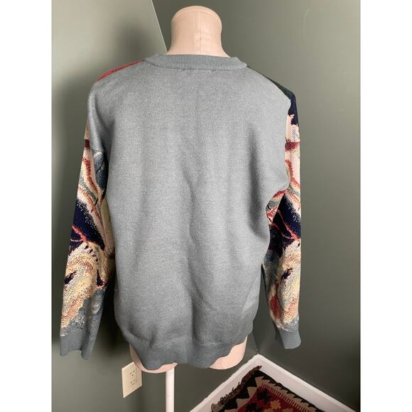 Dept. Anonym Abstract Sweater. Sz XL. Great condition. - Picture 4 of 7